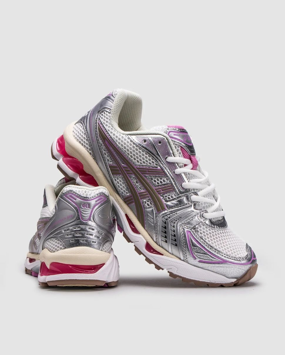 Asics Gel-Kayano 14 Silver Pink White, 36