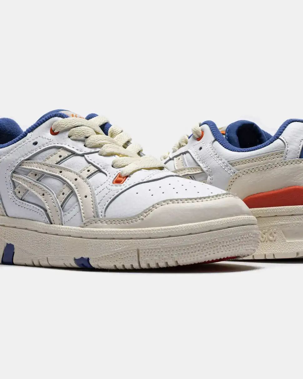 Asics EX89 x Kith Cream Blue Orange