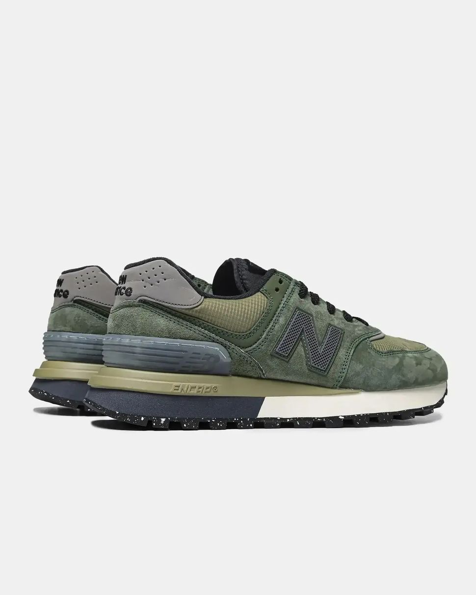 New Balance 574 x Stone Island Green Black