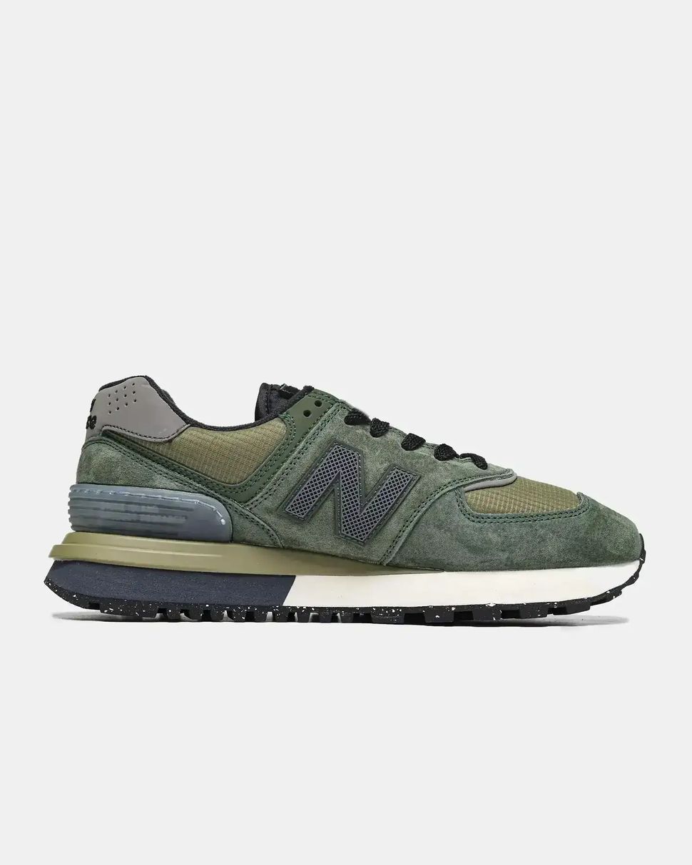 New Balance 574 x Stone Island Green Black