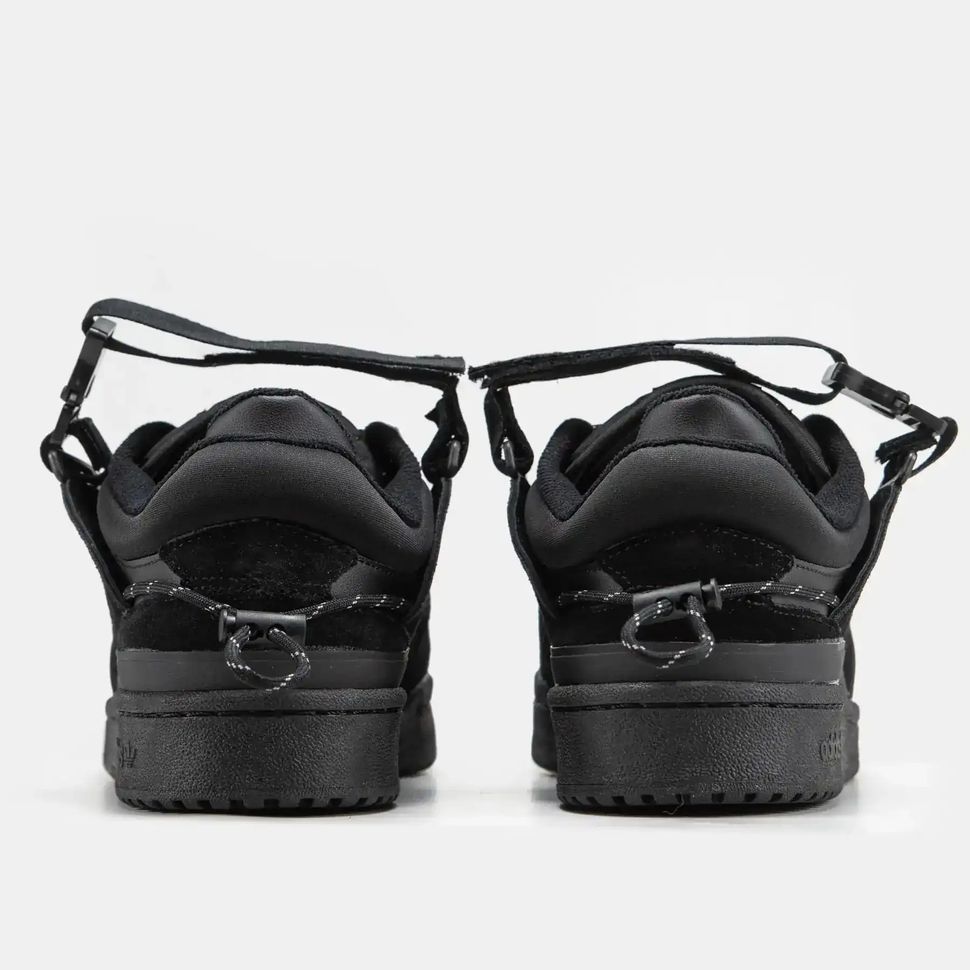 Adidas Forum x Bad Bunny Buckle Low &ldquo;Triple Black&rdquo;