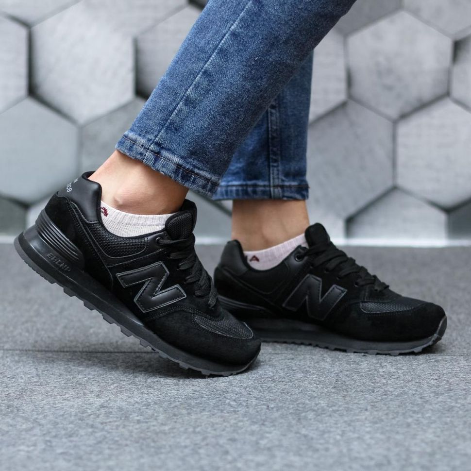 Кросівки New Balance 574 Full Black 2 3651 фото