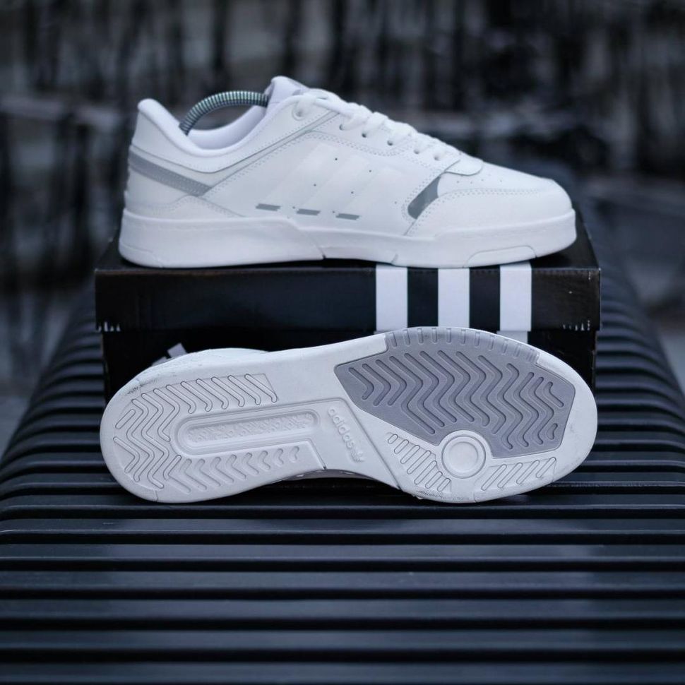 Кросівки Adidas Drop Step White Grey 2.0 8983 фото