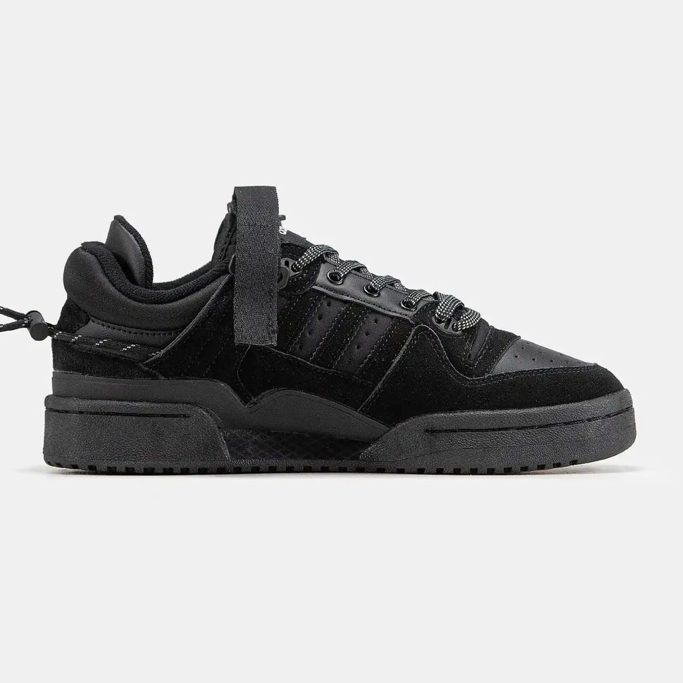 Adidas Forum x Bad Bunny Buckle Low &ldquo;Triple Black&rdquo;