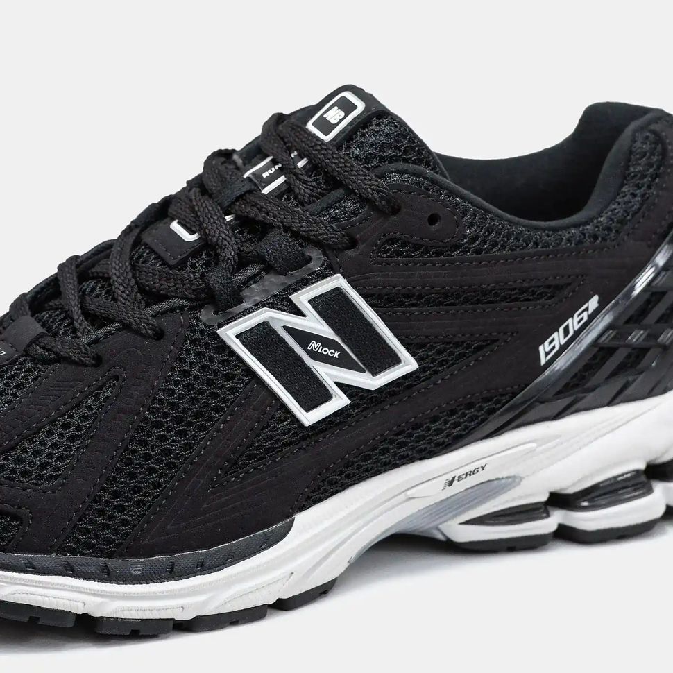 New Balance 1906R Black White Silver