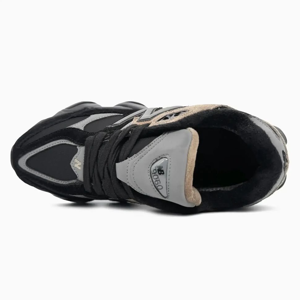 New Balance 9060 Black Brown Grey Thermo, 36