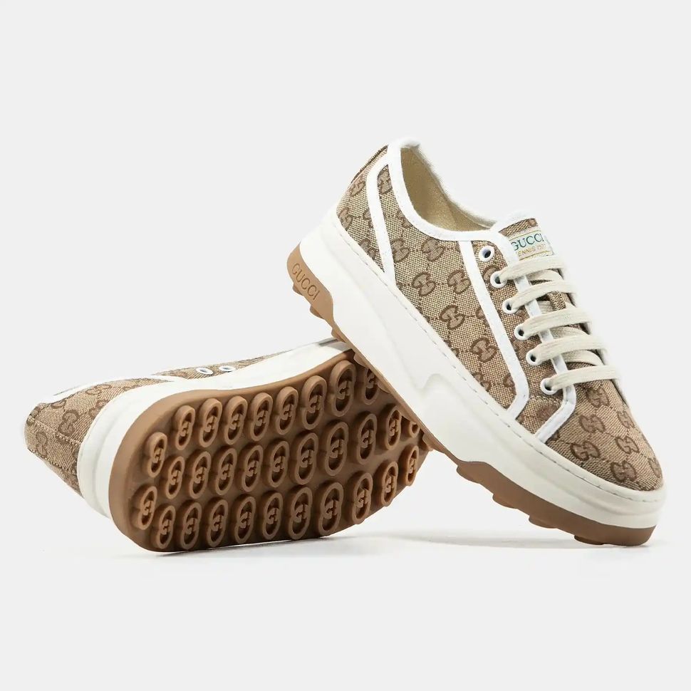 Gucci Tennis 1977 GG Monogram Beige, 40