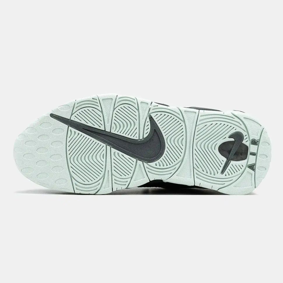 Nike Air More Uptempo Black Mint Grey