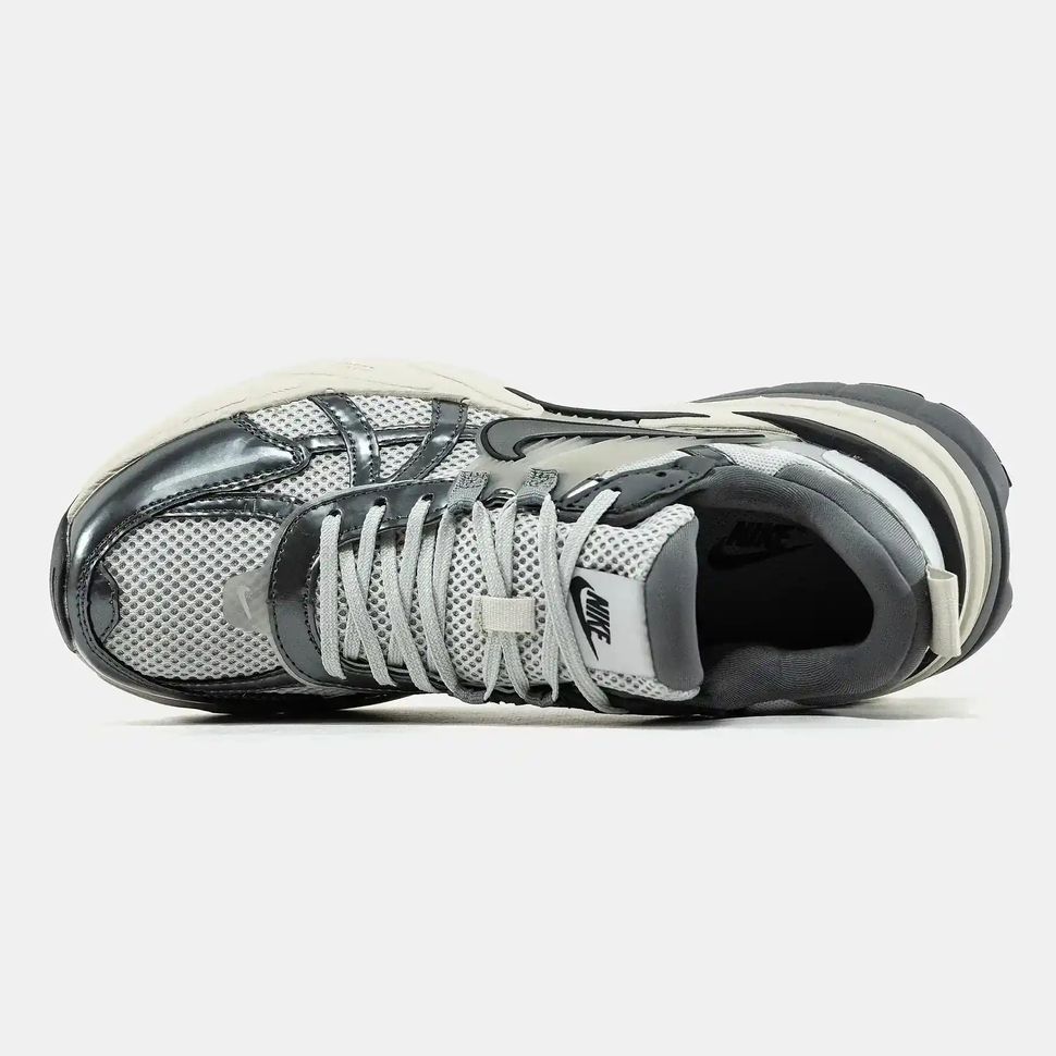 Nike V2K Runtekk Black Silver Grey