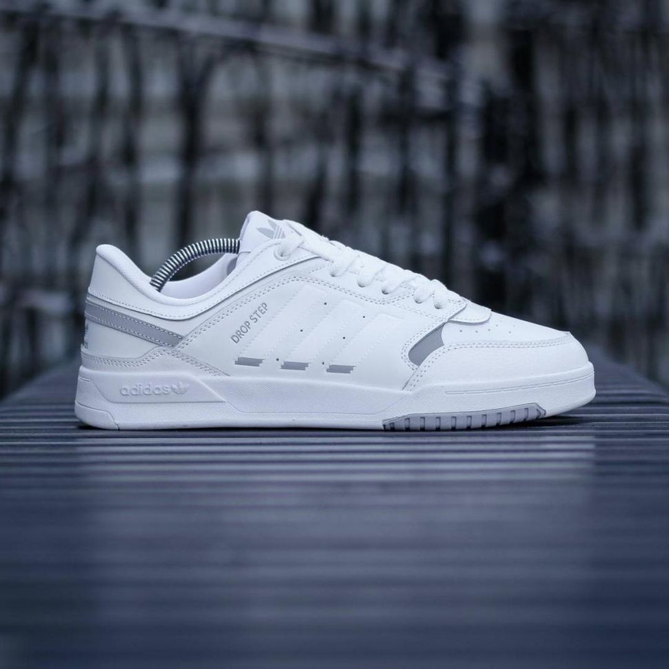 Кросівки Adidas Drop Step White Grey 2.0 8983 фото