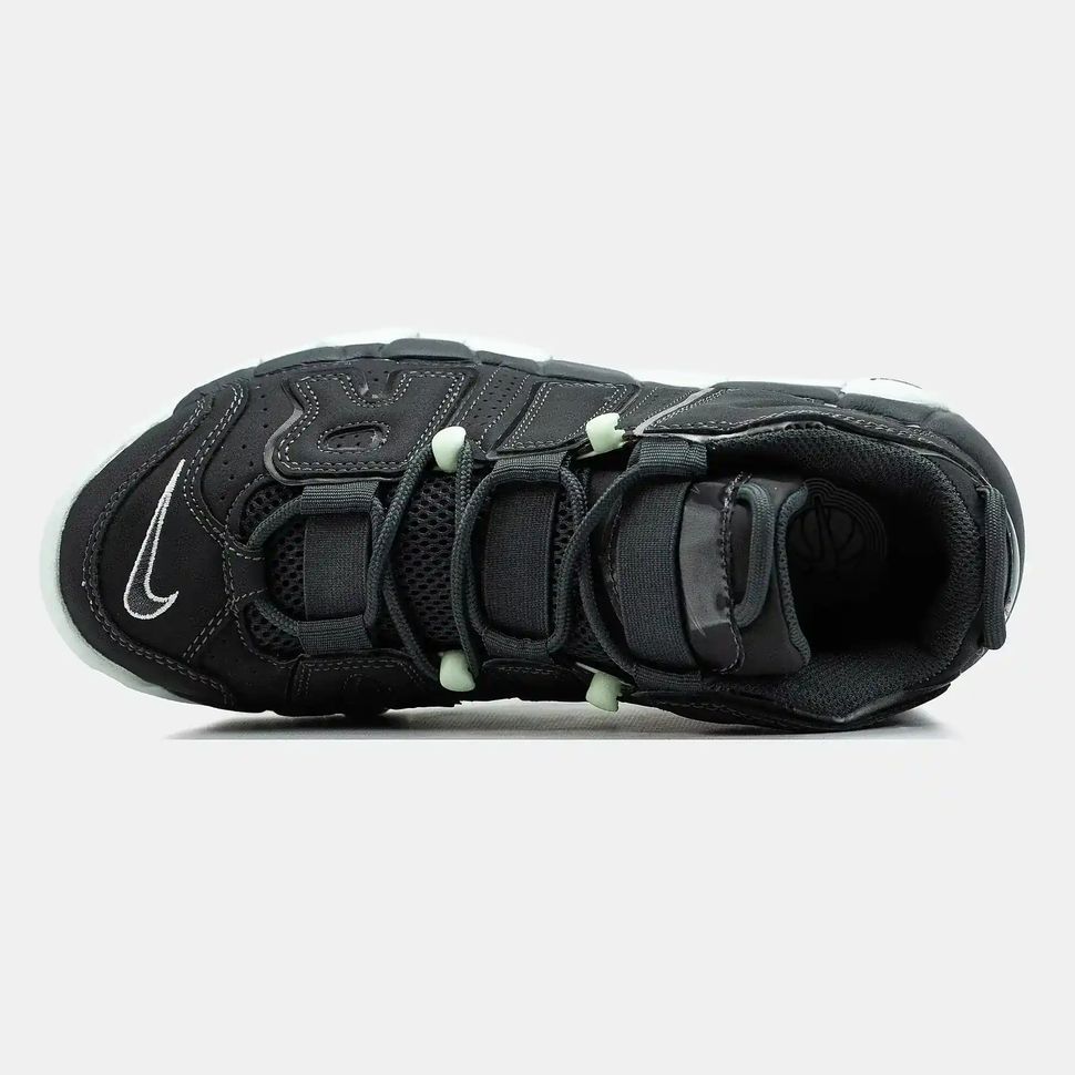 Nike Air More Uptempo Black Mint Grey