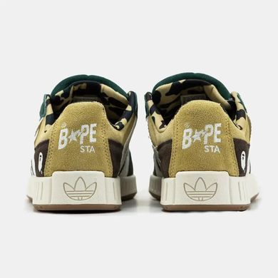 Adidas LWST x Bape Green Brown White