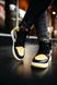 Баскетбольные кроссовки Nike Air Jordan 1 Retro Mid Black Yellow White 2021 фото 5