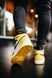 Баскетбольные кроссовки Nike Air Jordan 1 Retro Mid Black Yellow White 2021 фото 6