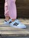 Кеды Adidas Samba White Black 2811 фото 4