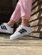 Кеды Adidas Samba White Black 2811 фото 3