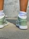 Nike Air Jordan 1 Retro Mid Green White 3 6553 фото 10