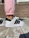 Кеды Adidas Samba White Black 2811 фото 9