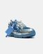 OFF-WHITE Be Right Silver Blue, 37