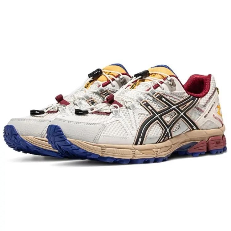 Asics Gel-Kahana 8 White Black Yellow, 41