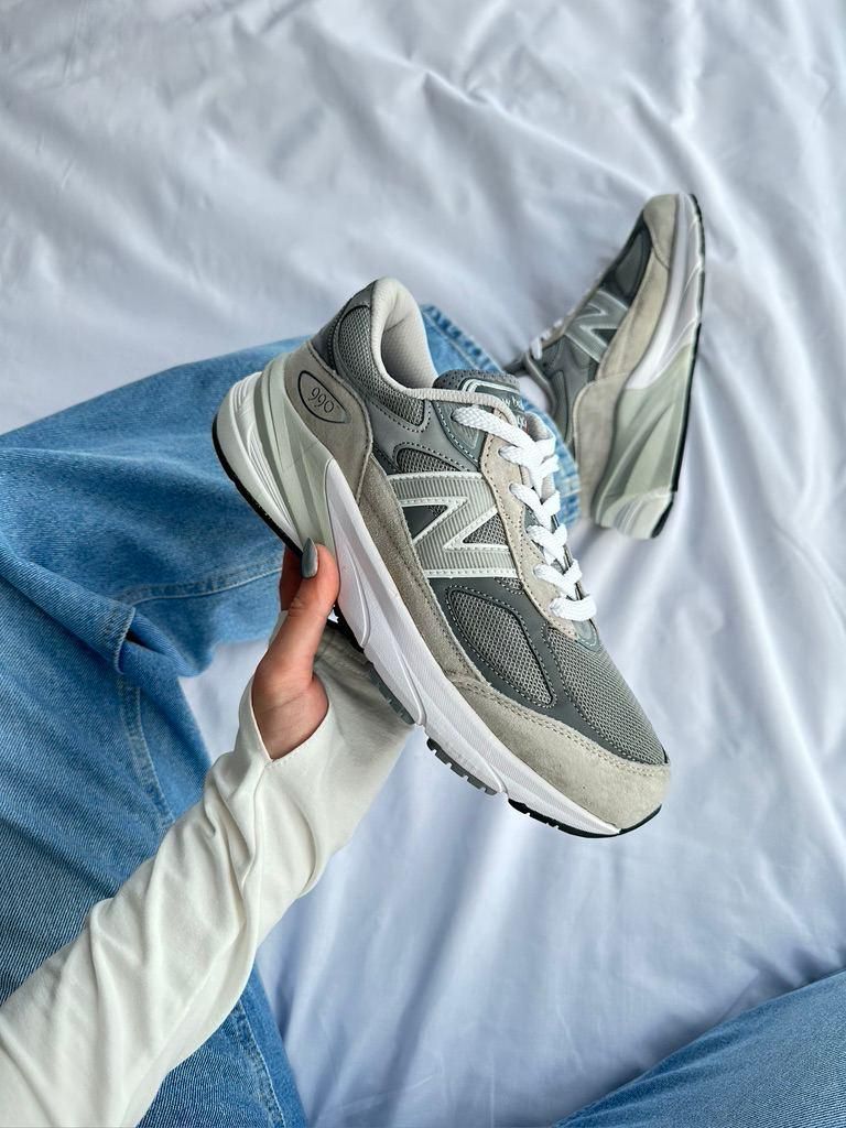 Кроссовки New Balance 990V6 WMNS Grey 5642 фото