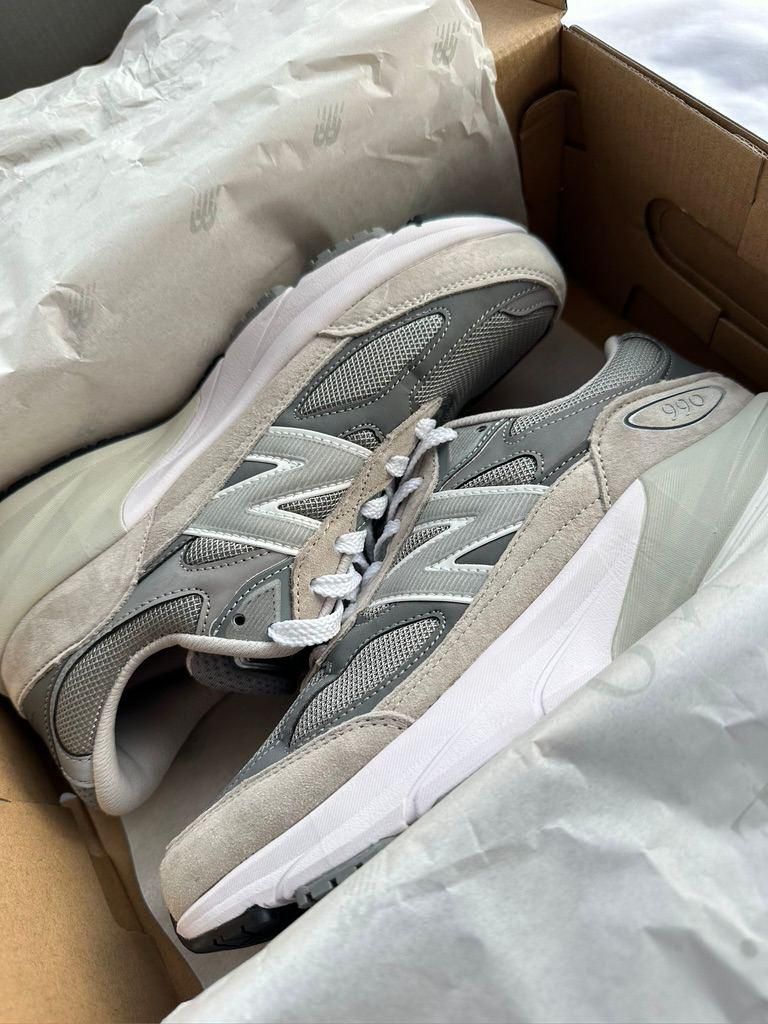 Кроссовки New Balance 990V6 WMNS Grey 5642 фото