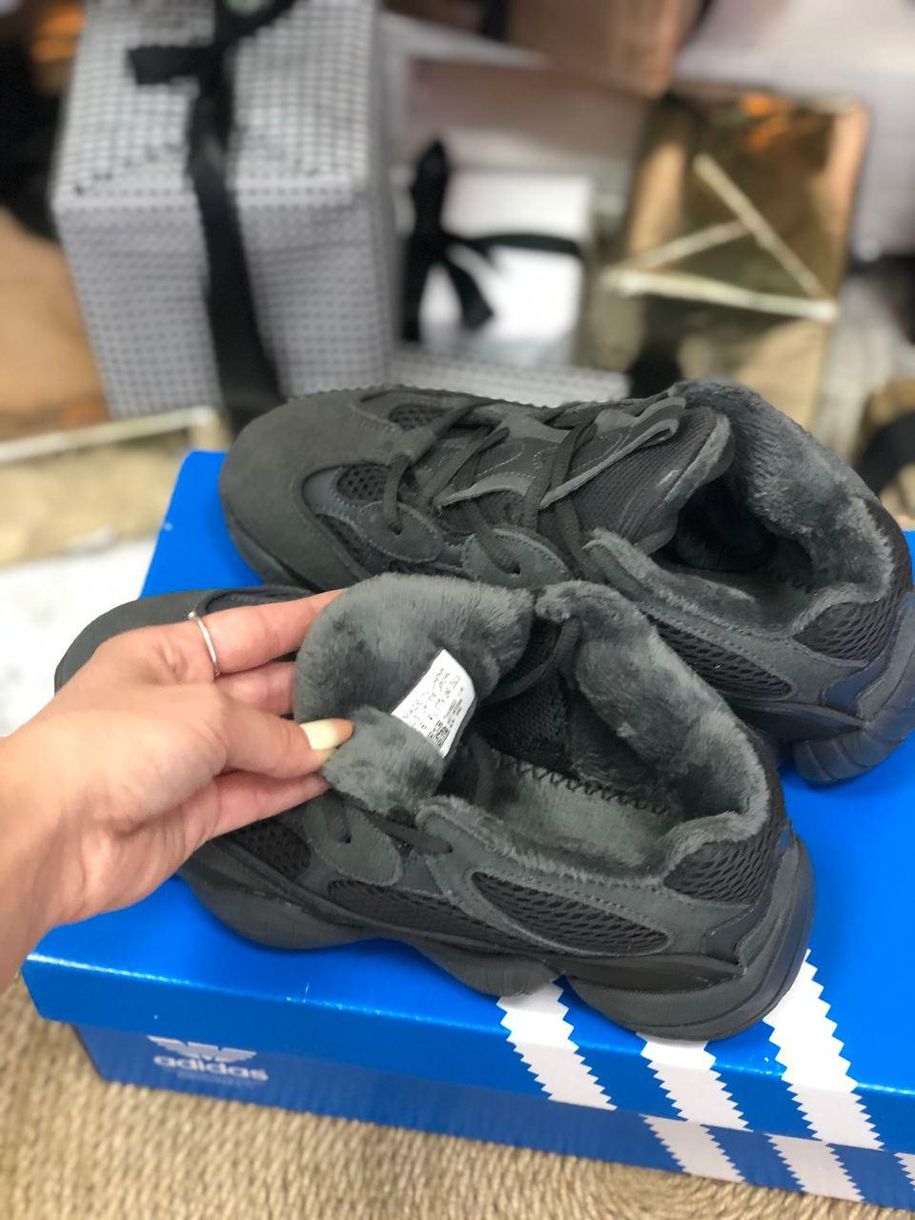 Зимові Кросівки Adidas Yeezy Boost 500 Black 5 3280 фото