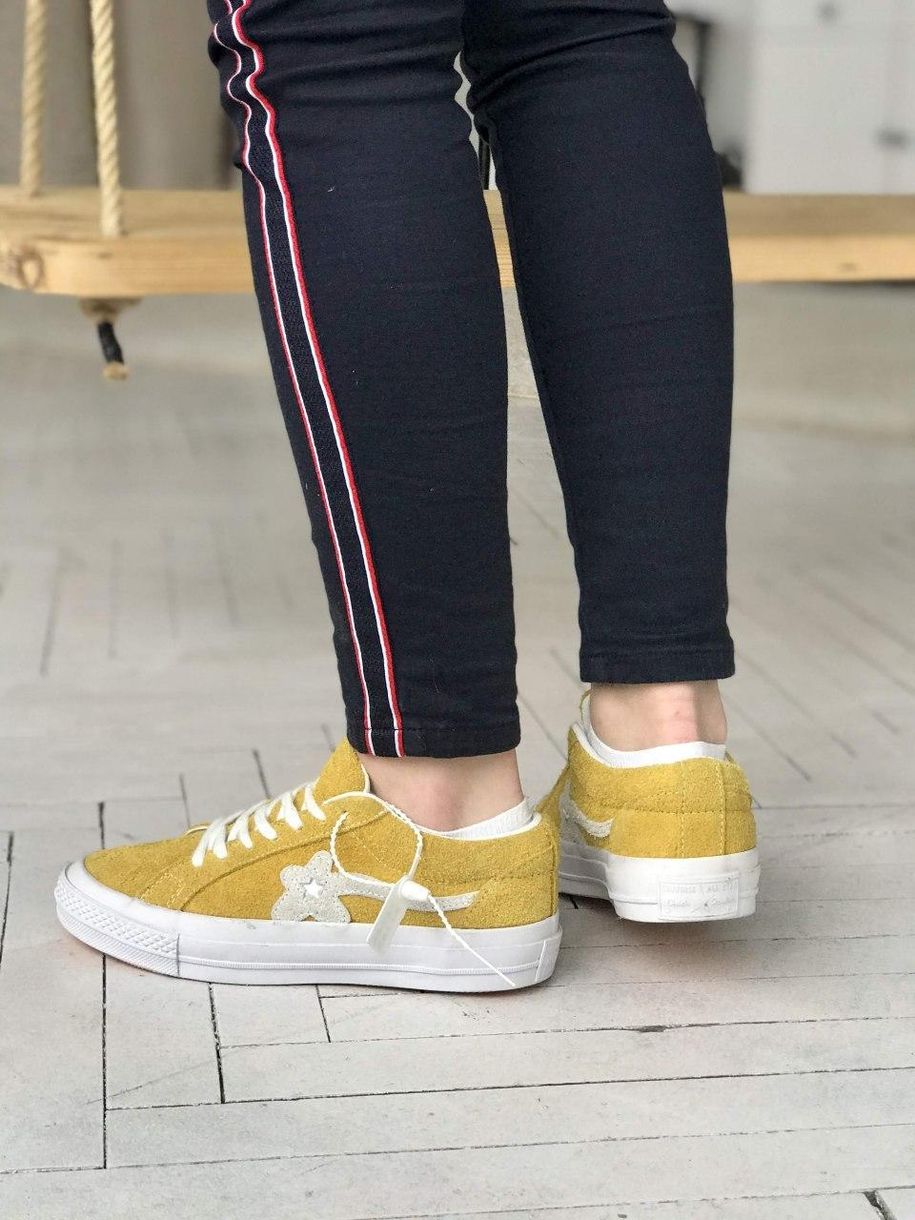 Кеди Converse Low Yellow 8092 фото