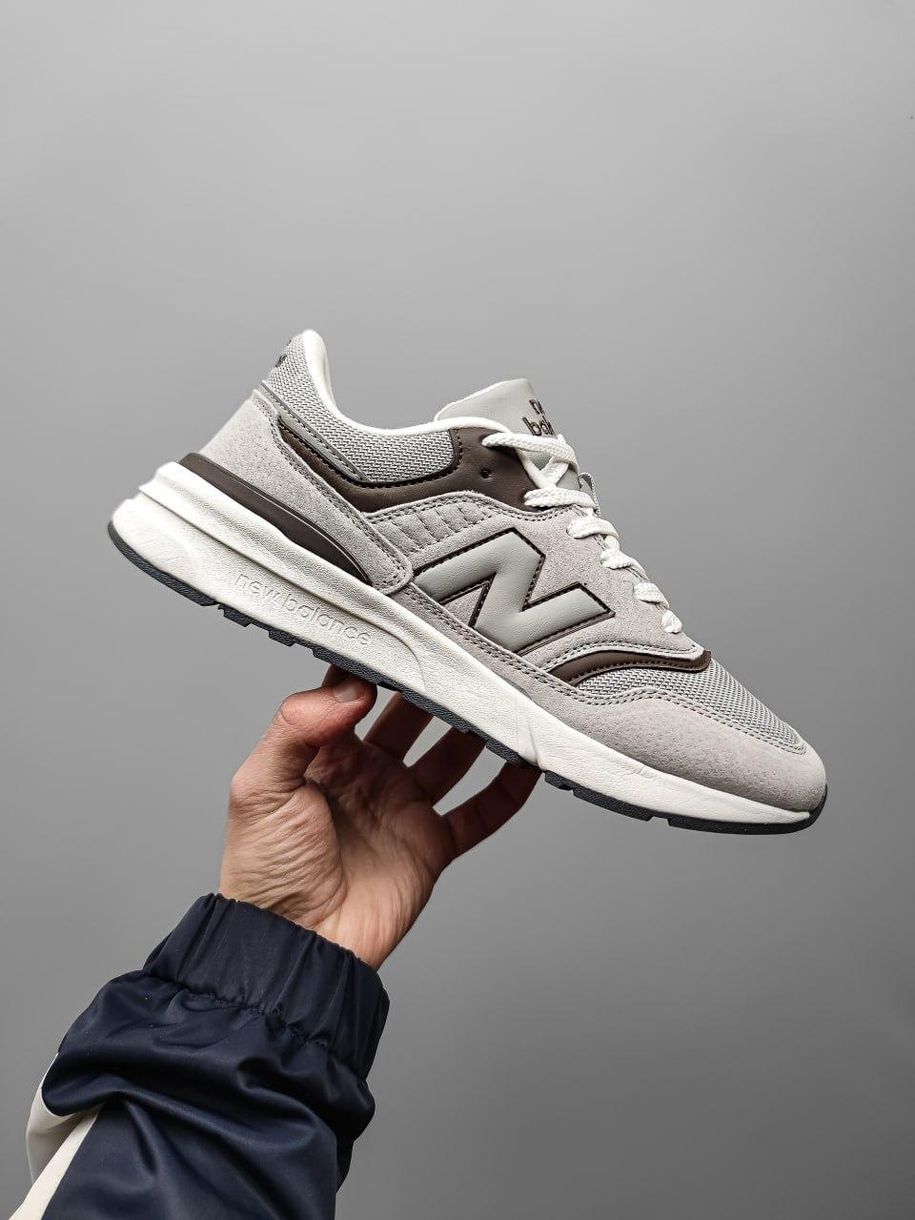 Кроссовки New Balance 997 Gray / Brown 10884 фото