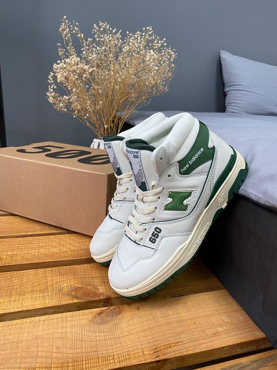 Кроссовки New Balance 650 Hight Green 8447 фото