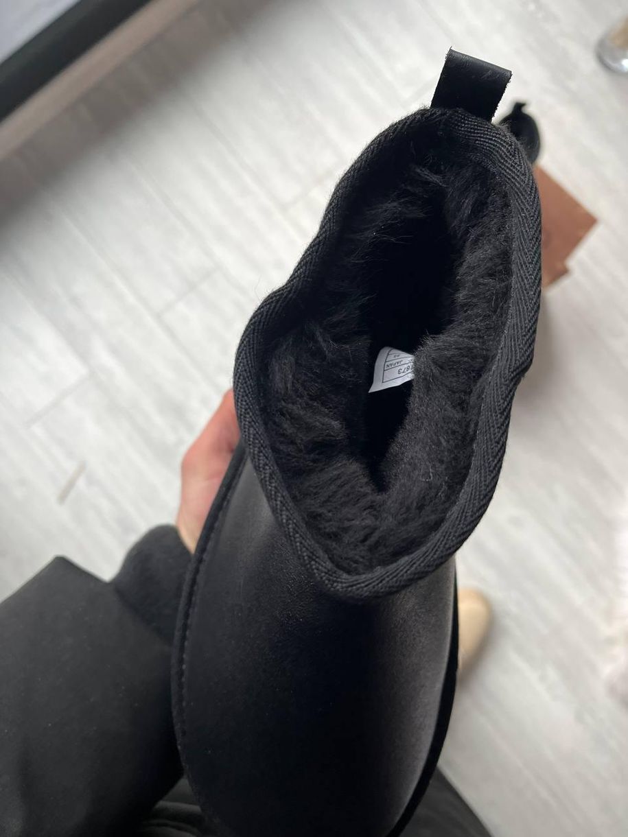 Зимние сапоги UGG Ultra Mini Platform Black v2, 36