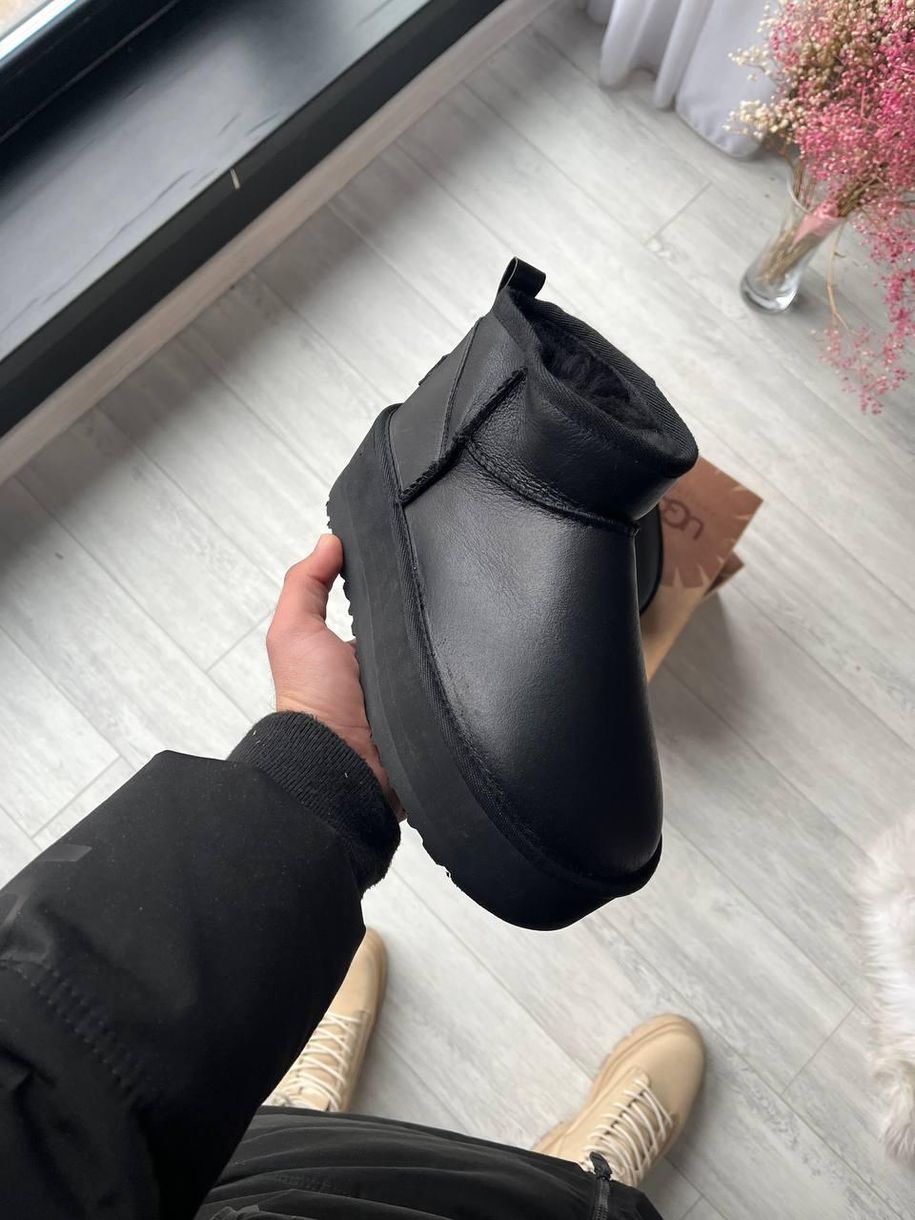 Зимові чоботи UGG Ultra Mini Platform Black v2, 36