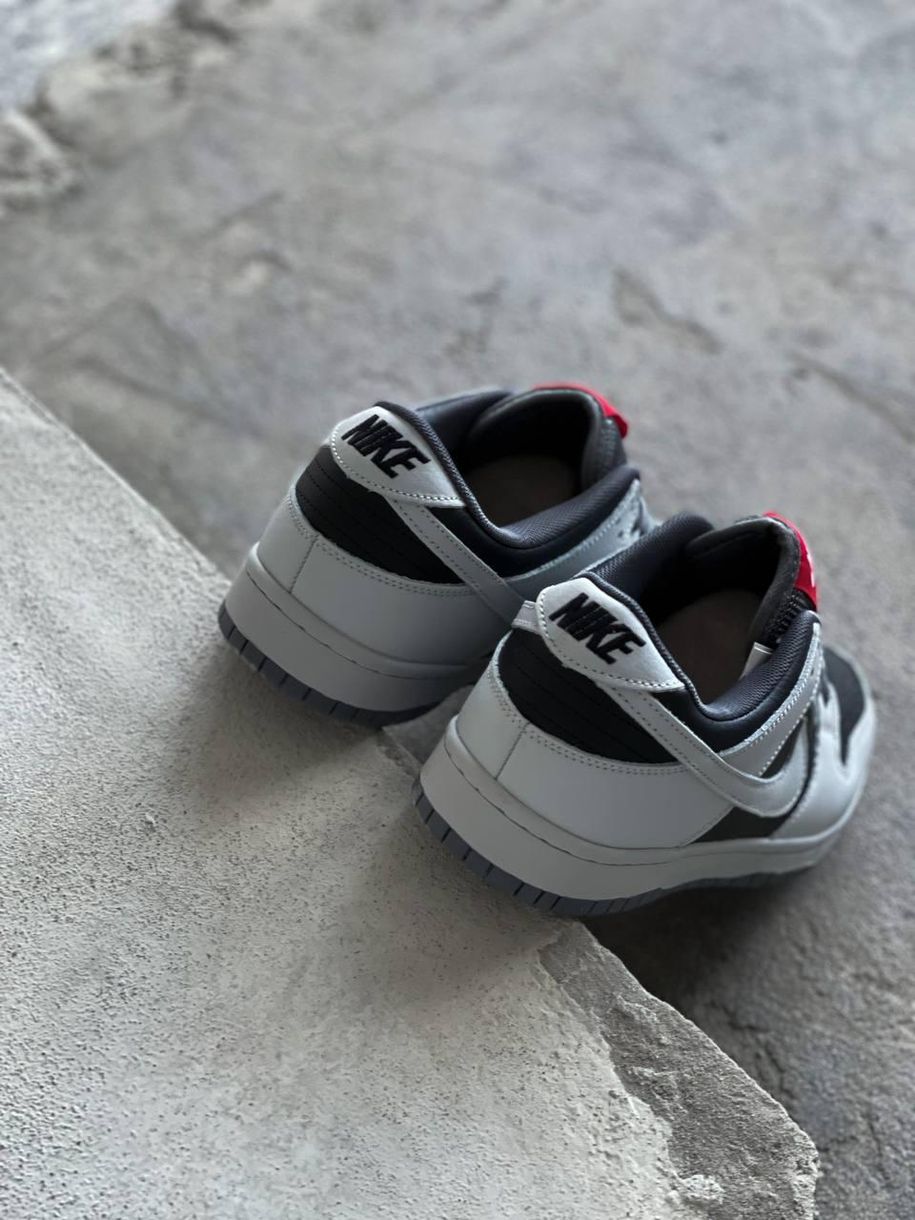 Кросівки Nike SB Dunk Low White Black 5952 фото