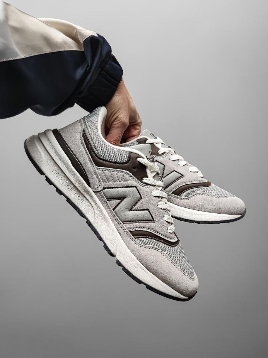 Кросівки New Balance 997 Gray / Brown 10884 фото