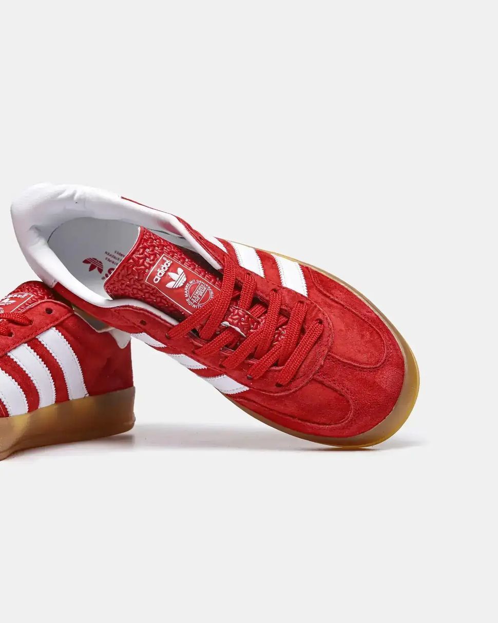 Adidas Gazelle Indoor Red White Gum