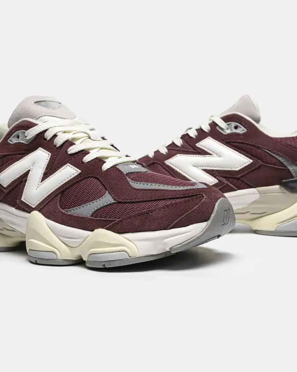 New Balance 9060 Burgundy White Grey