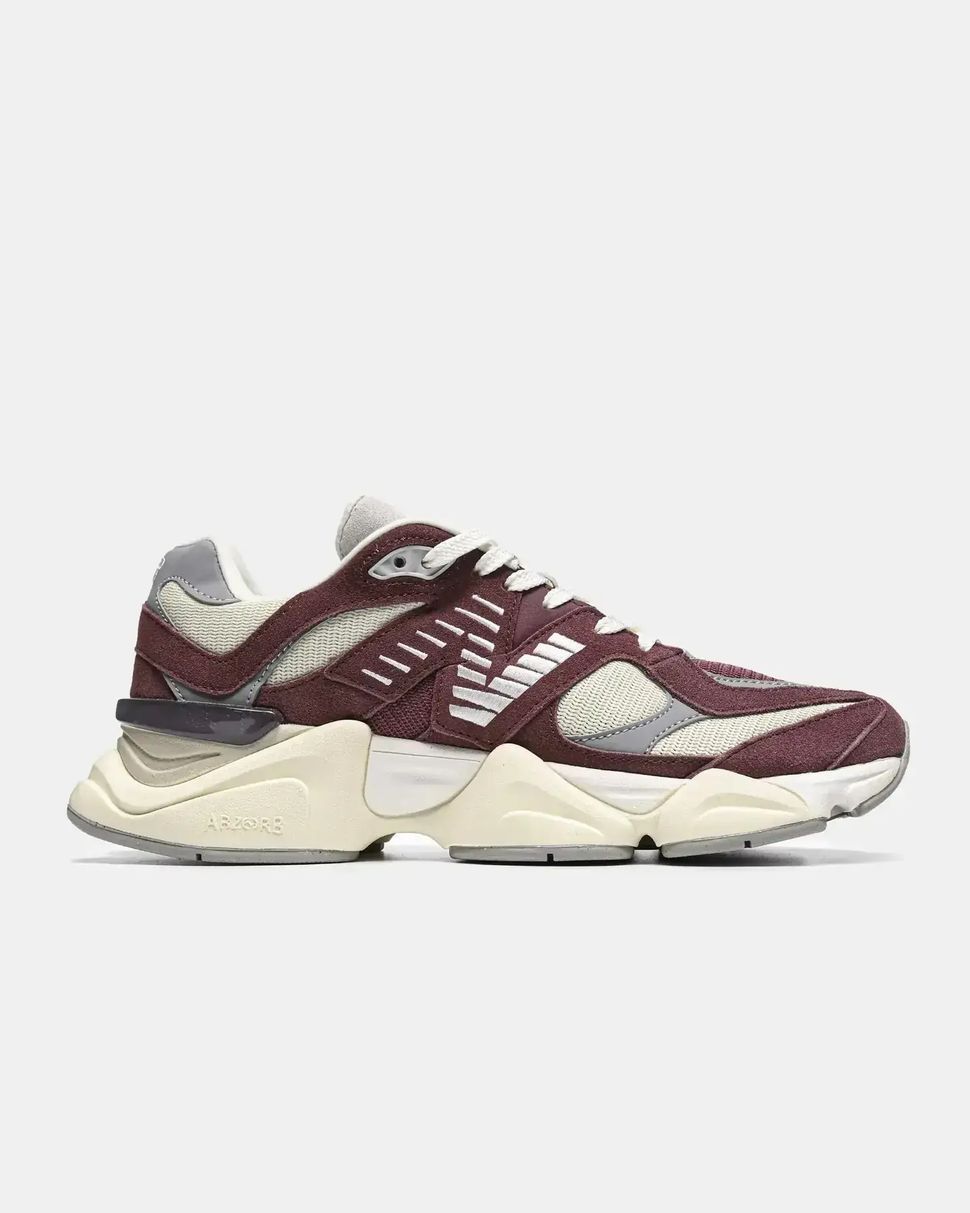 New Balance 9060 Burgundy White Grey