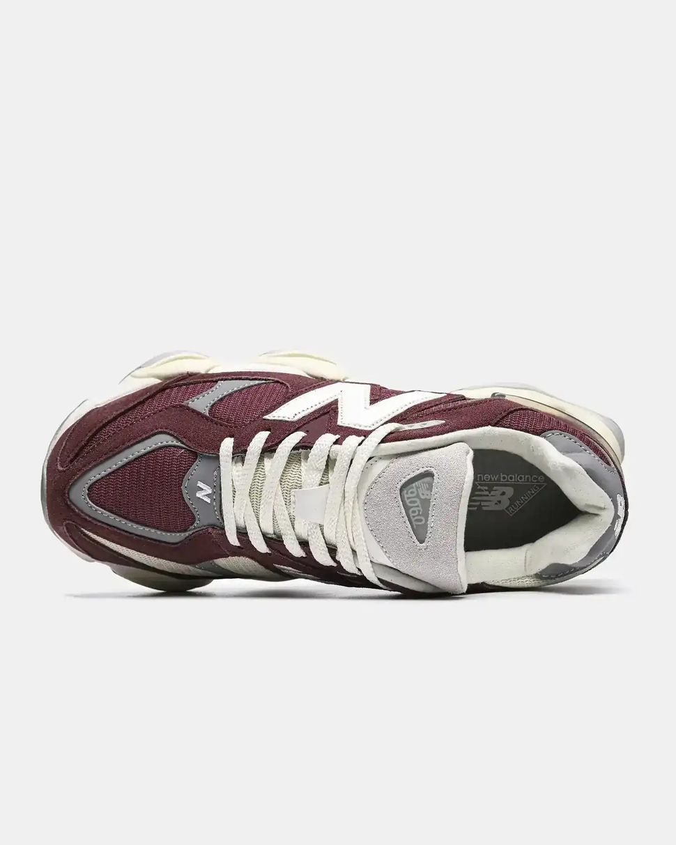 New Balance 9060 Burgundy White Grey