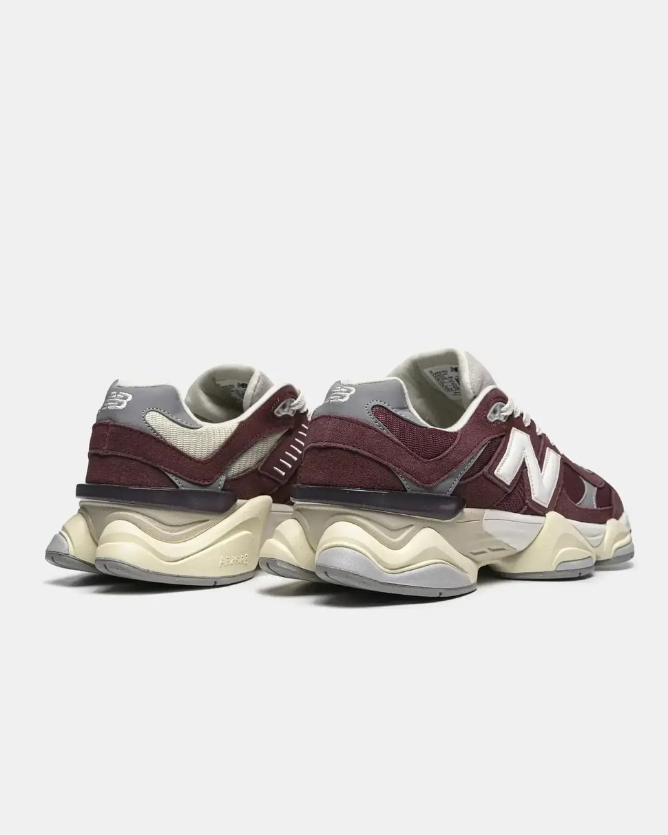 New Balance 9060 Burgundy White Grey