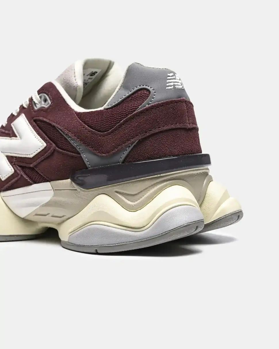New Balance 9060 Burgundy White Grey