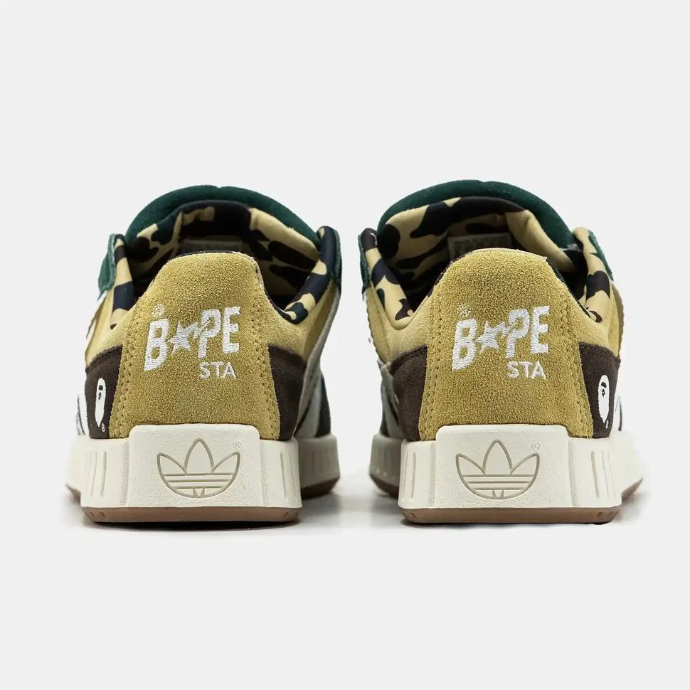 Adidas LWST x Bape Green Brown White