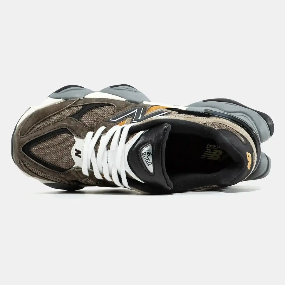 New Balance 9060 Brown Black Gold