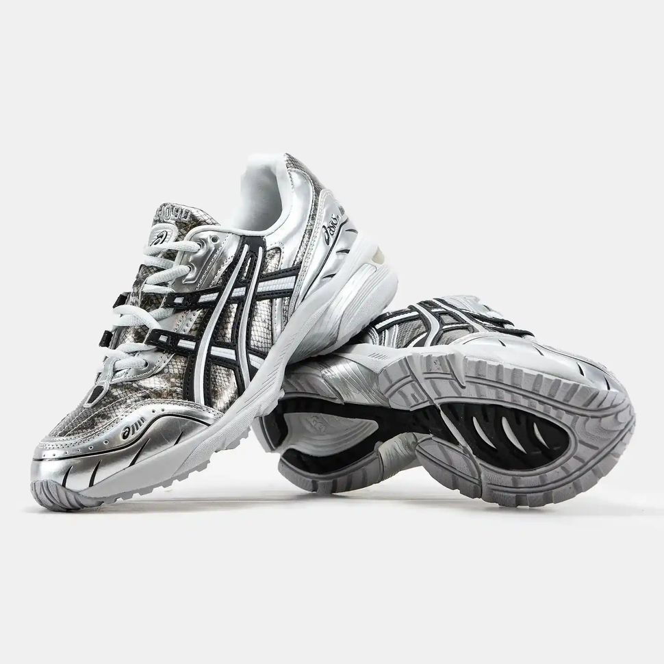 Asics Gel-1090 x KIKS Silver Black Python