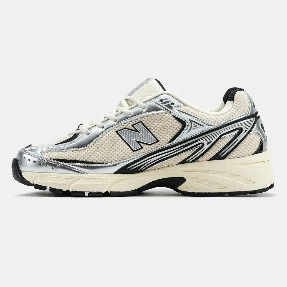 New Balance 509 Cream Silver Black