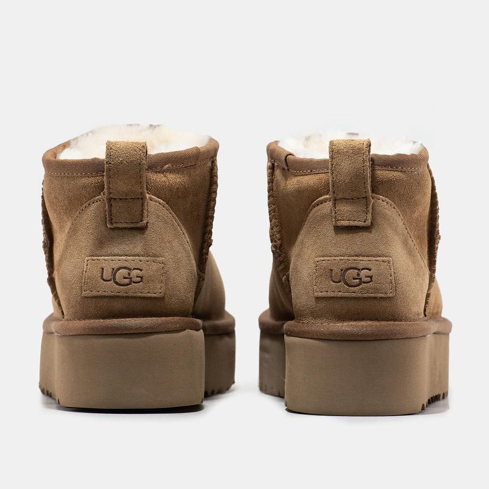 Зимние сапоги Ugg Ultra Mini Platform Chestnut, 40