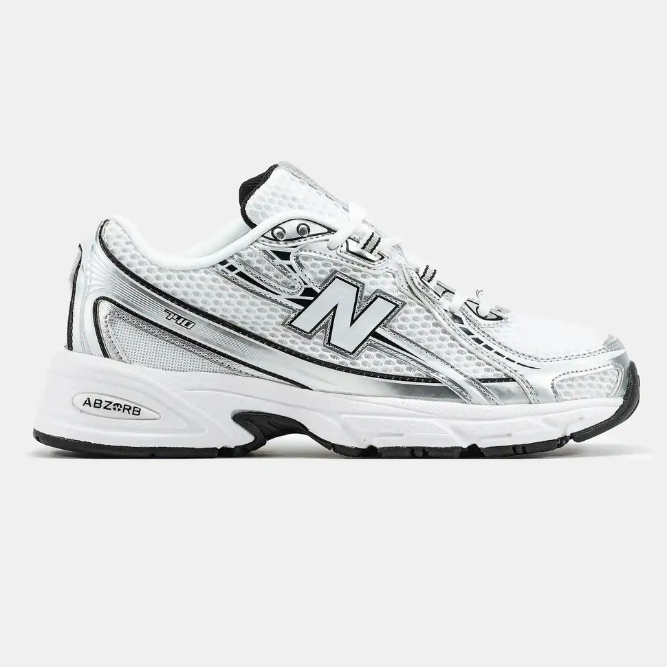 New Balance 740v2 White Silver Black