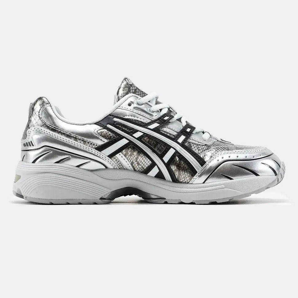 Asics Gel-1090 x KIKS Silver Black Python