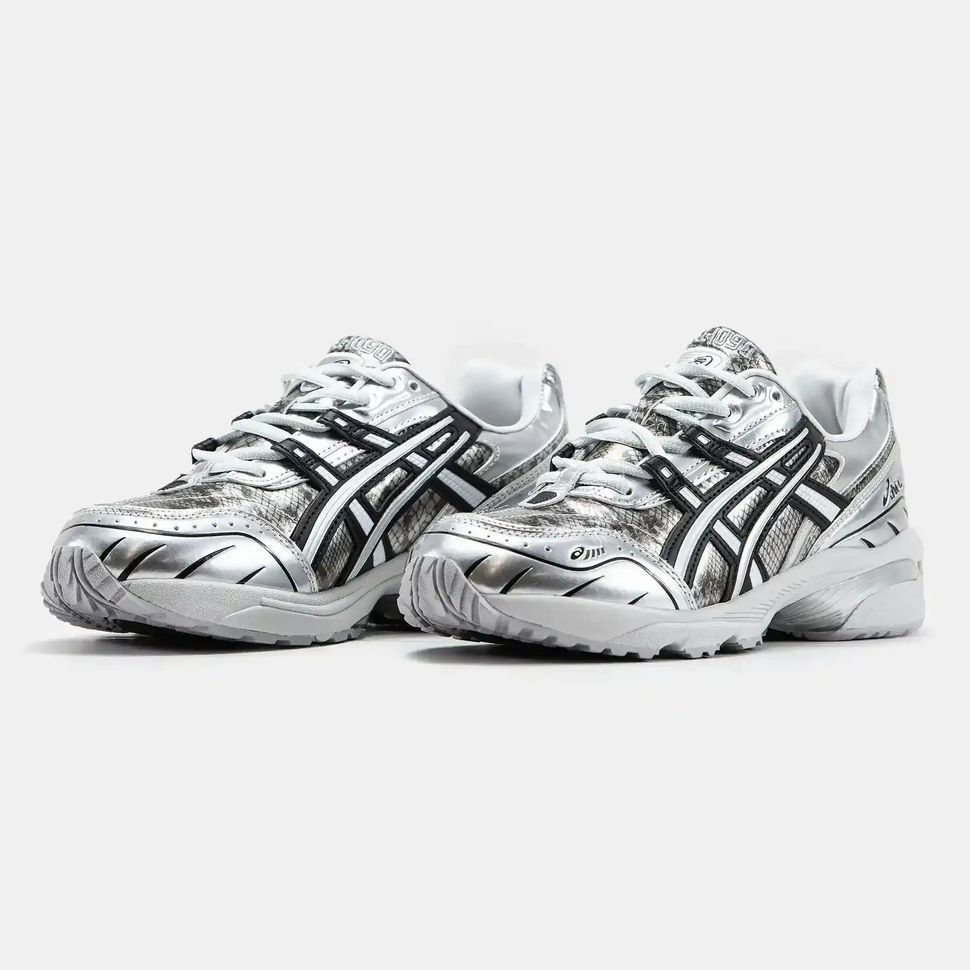 Asics Gel-1090 x KIKS Silver Black Python