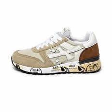 Premiata Mick Beige White Brown, 40