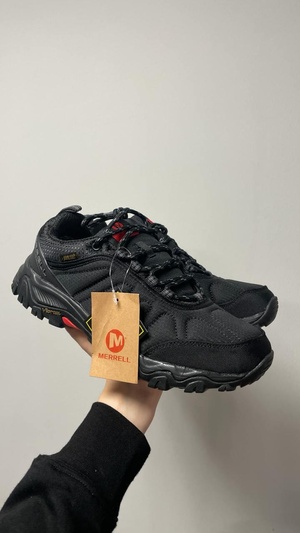 Кросівки Merrell Moab Gore-Tex Termo Black Red 11834 фото